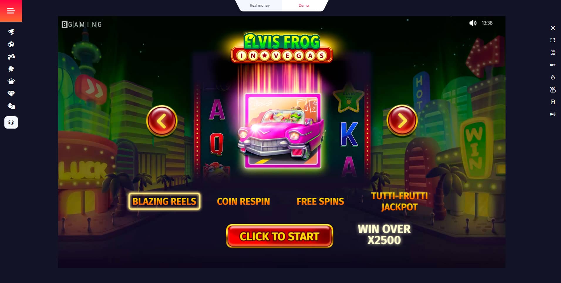 Bonus Strike Game Demo