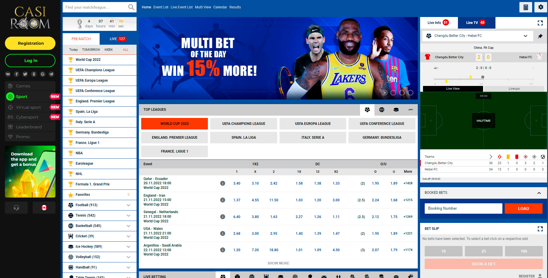 Casiroom casino sports betting