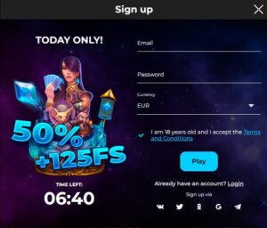 Orion Spins casino registration