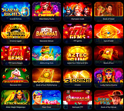 Kaboom Slots casino games