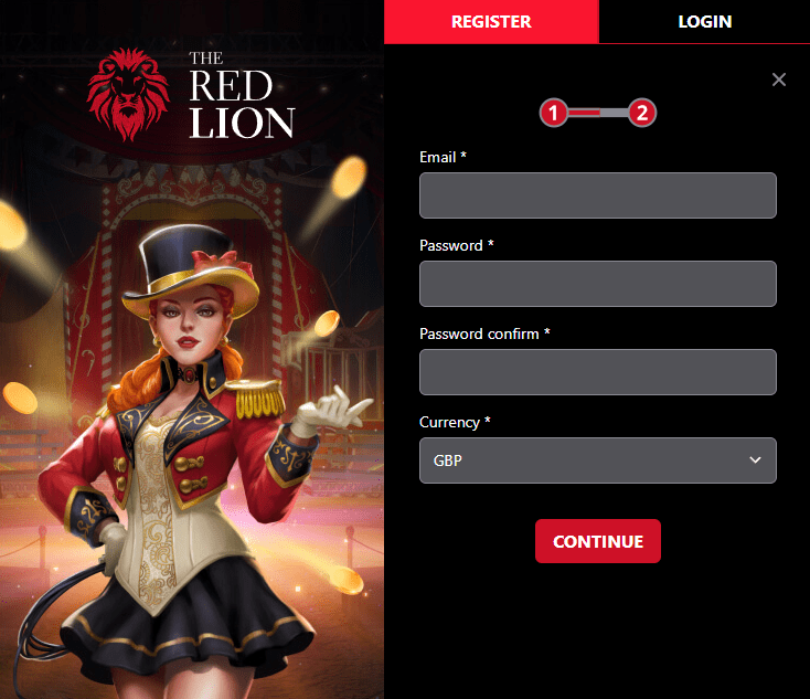 red lion registration