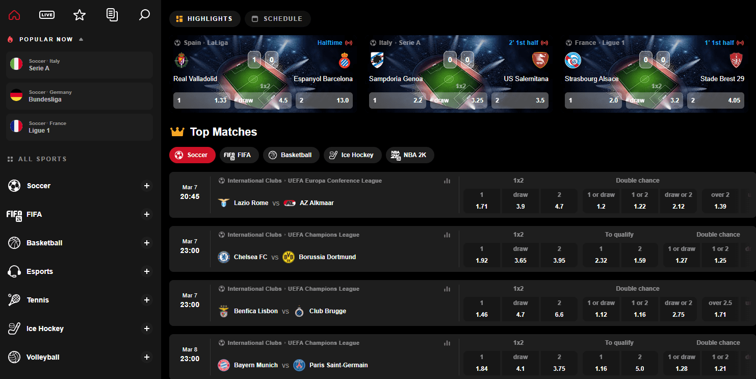 red lion sports betting