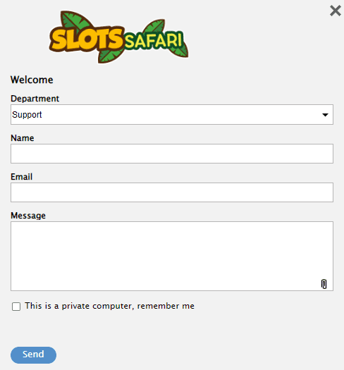 slots safari support