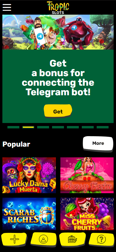 tropic slots mobile version
