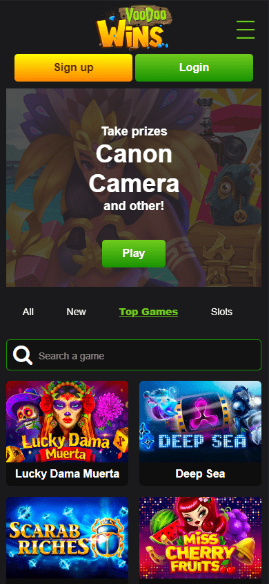 voodoo wins mobile version
