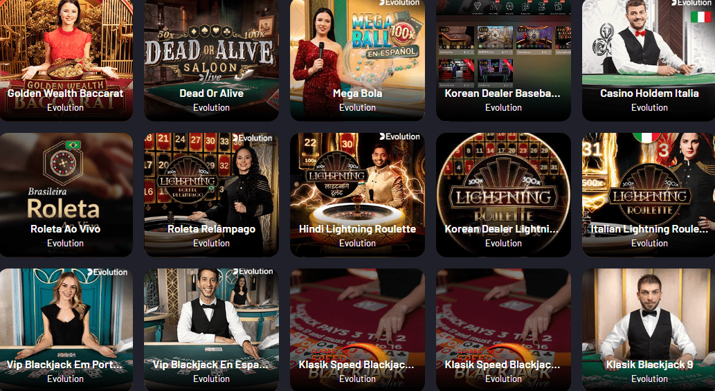 winstler live casino games