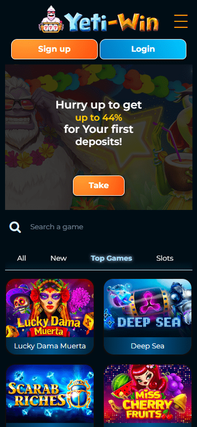 yeti win mobile version