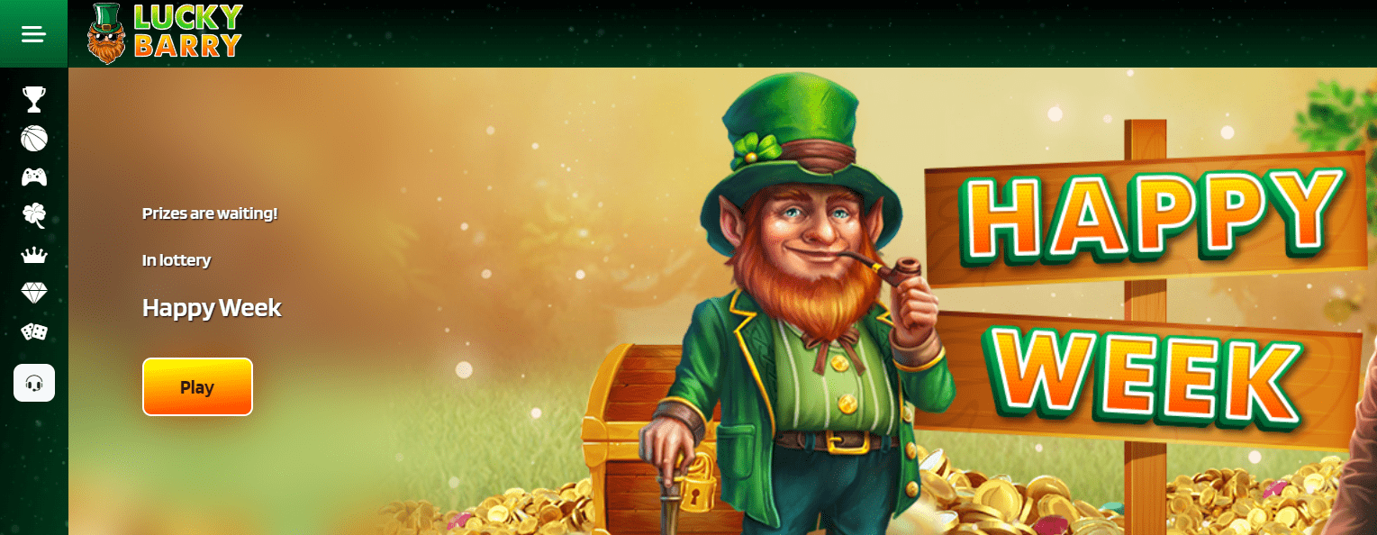 lucky barry design and interface