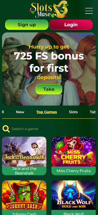 slotsmuse mobile version