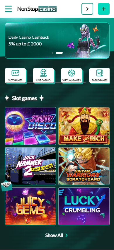 nonstop mobile version