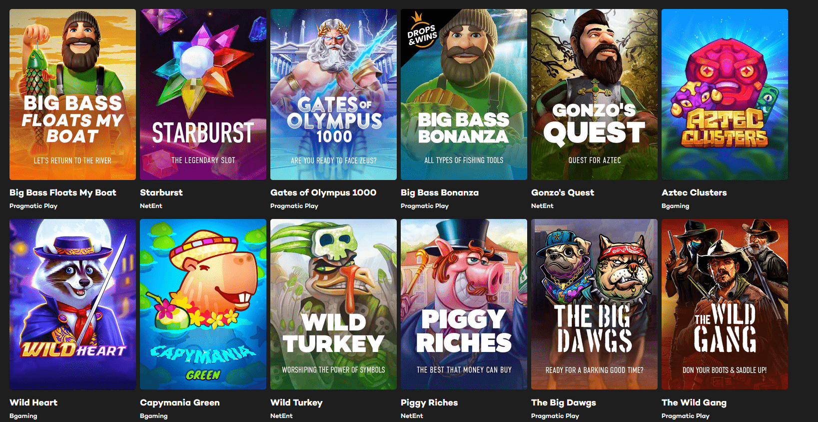 winsmania casino slots