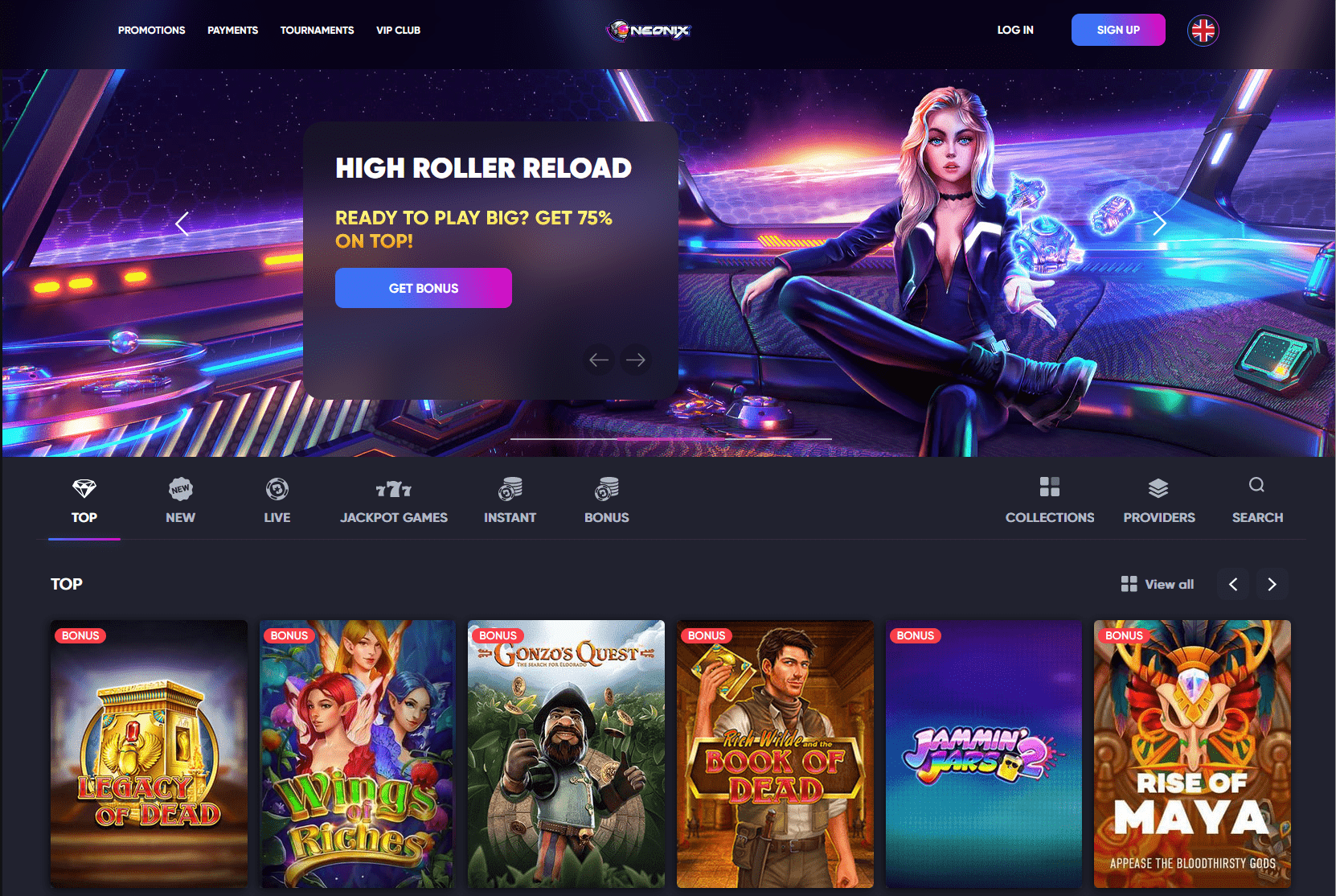 NeoNix Homepage