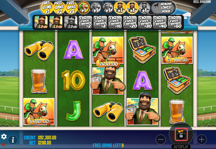 Big Bass Day At The Races slot free spins